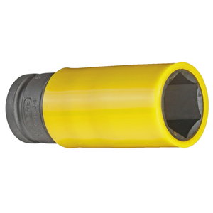 Impact socket 1/2" with protective sleeve, 22 mm K 19 LS 22 K 19 LS 22, Gedore