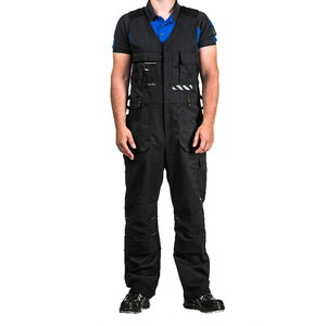 Puskombinezons Stokker Special, melns, 2XL izmērs 2XL, Dimex