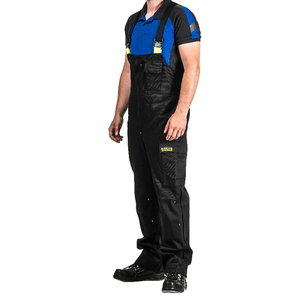 Bib-trousers for welders Stokker Special black/yellow, Dimex