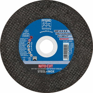 Pjovimo diskas SGP Nitocut Ceramic Steelox 150x1,6/22,23mm