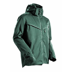 Jacket 22001 Customized stretch waterproof, forest green 2XL, Mascot