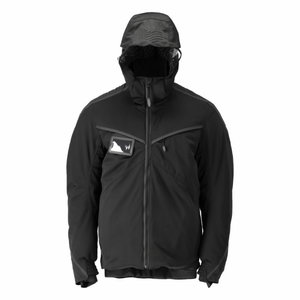 Winter jacket 22035 Customized waterproof stretch, black 2XL, Mascot