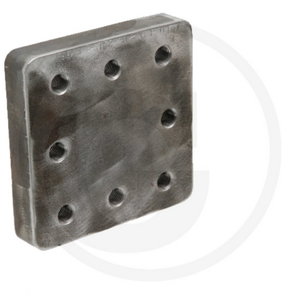 Weld-on plate