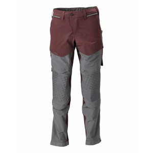 Bikses Customized 22279, elastīgas, bordo/pelēkas, 82C48