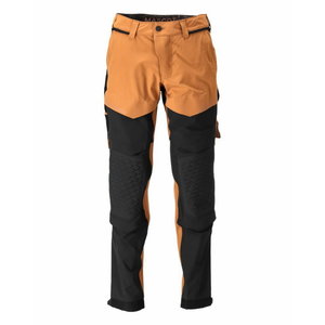 Trousers Customized ultimate strech 22279, light brown/black 82C42, Mascot