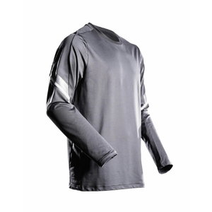 T-shirt long-sleeved Customized 22281, stone grey, Mascot