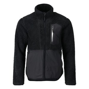 Pile jacket with zipper 223303 Customized, black XS, Mascot
