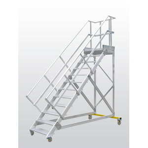 Mobile stocker‘s ladder 45°, 9 steps 1,95m 2231, Hymer