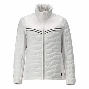 Thermal jacket 22325 Customized, modern fit, women, white 5X 5XL, Mascot