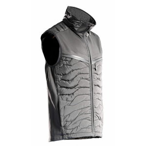 Thermal Gilet 22365 Customized, modern fit, grey 2XL, Mascot