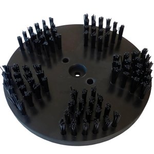 Steel-/Nylon brushes ø200 (2 pcs)