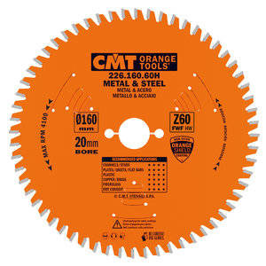 Sawblade for metal Industrail HW 136 136x1,5/1,2x20(+10) a=