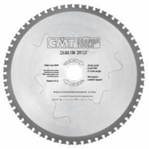 Saw blade for stainless steel 160x20 Z40 a 0° b 8° FWF, CMT