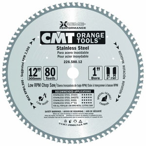 Saw blade Inox HM 305x2,2/1,8x25,4 Z80 FWF, CMT