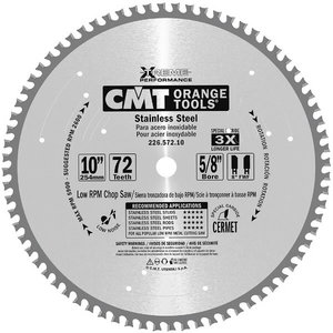 Pjovimo diskas Inox 355x2,2/25,4mm Z90, CMT