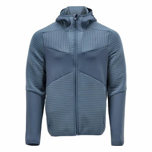 Fleece hoodie with zipper 22603 Customized, blue 2XL, Mascot
