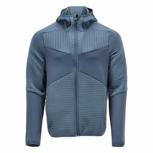 Fleece hoodie with zipper 22603 Customized, blue S, Mascot