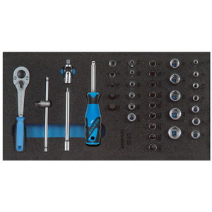 Įrankių modulis su įrankiais 1500 CT1-20, Gedore