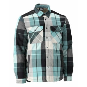 Flannel jacket pile lining 23104 Customized, green 2XL, Mascot