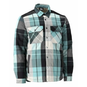 Flannel jacket pile lining 23104 Customized, green 2XL