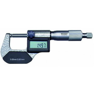 Digital External Micrometer IP54 DIN863 0-25mm/0,001mm, Vögel