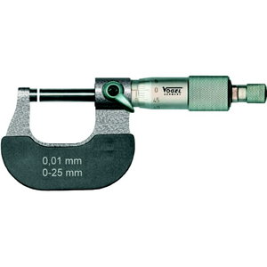 Micrometer 0-25/0,01 DIN863, Vögel