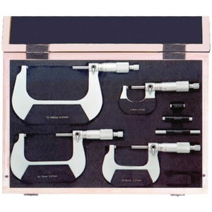 Mikrometrų komplektas DIN863 0-100mm, Vögel