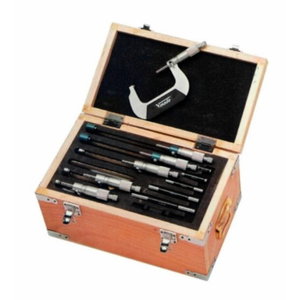 External Micrometer Set DIN 863, 0 - 150 mm, Vögel