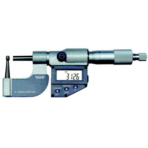 Electr.Digital Micrometer,0-25mm, IP54, Vögel
