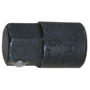Adapter kuuskant 1/4´´ 7R/7UR 10mm