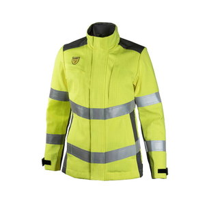 Welders/electricians jacket Multi 2334M ladie`s, HI-VIS CL2, grey/yellow S