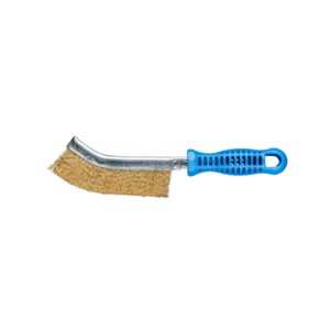 Hand brush HBG MES, 1 row, 10 with plastic handle 25 mm 0,3mm