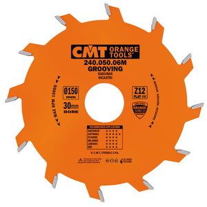 Diskas frezavimo 150X6X30 Z=12 FLAT, CMT