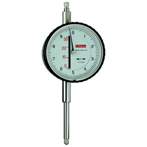 Indikatoriaus laikrodis 0-30x0,1mm ø 58mm, su linijine skale, Vögel