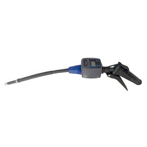 Control valve for water based fluids with swivel and meter, Orion
