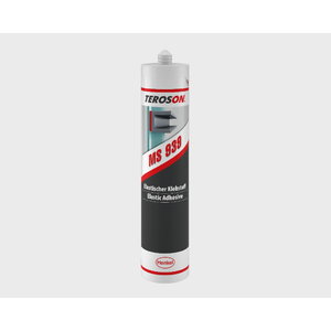 Alu.adhesive for wood  MS 939 Black 290ml, Teroson