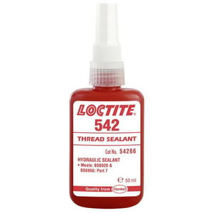 Sriegių sandariklis (vidutinio stiprio) Loctite 542 50ml