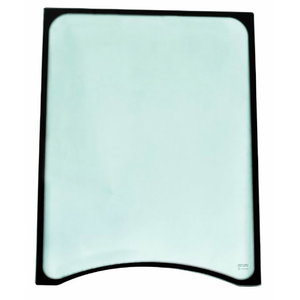 Front glass, upper, laminated for CAT D series exc.
