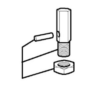 Lever kit, JCB
