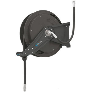 Hose reel open, 1/2´´x15m, oil/air/water, gray, Orion