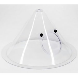 Hood for wire drum, round, transparent d=520mm