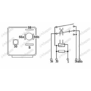 Relay CASE 1502351C1; 3221178R1 