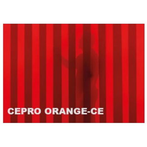 Welding curtain strip, orange-CE, cut to size, 300x2mm, Cepro International BV