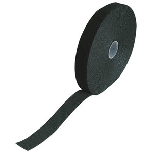 Dirželis kabelio tvirtinimui velcro juodas 10mx20mm