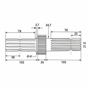 PTO Shaft 