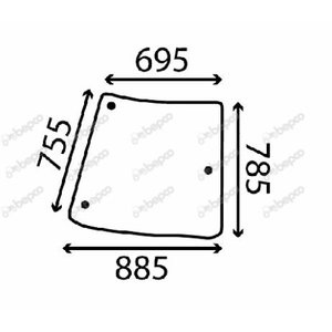 CORNER WINDOW R201575, Bepco