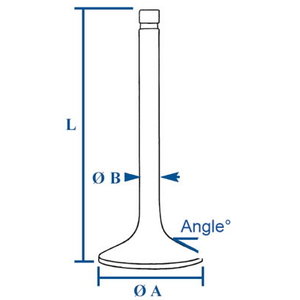 EXHAUST VALVE (X1) 1pc RE518081, R502370