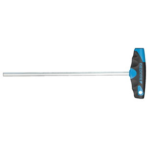 Hexagon Allen key with 2C-T-handle 4 mm 2142 T 4, Gedore
