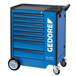 Tool trolley with 207-piece tool assortment 1500 ES-02-2004, Gedore