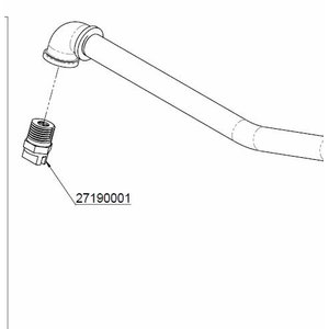 Injector nozzle 1/4 EC60